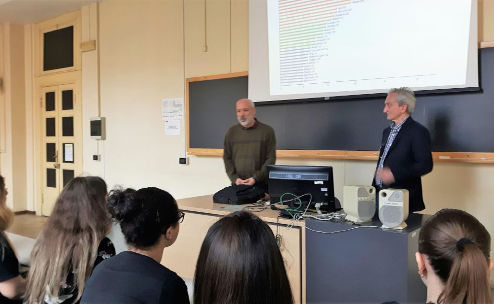 Gli studenti dell’I.I.S.” Marconi” di Tortona a lezione nella sede dell’Università del Piemonte Orientale