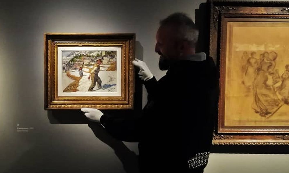 Due opere del Museo del Divisionismo di Tortona chieste per importanti mostre