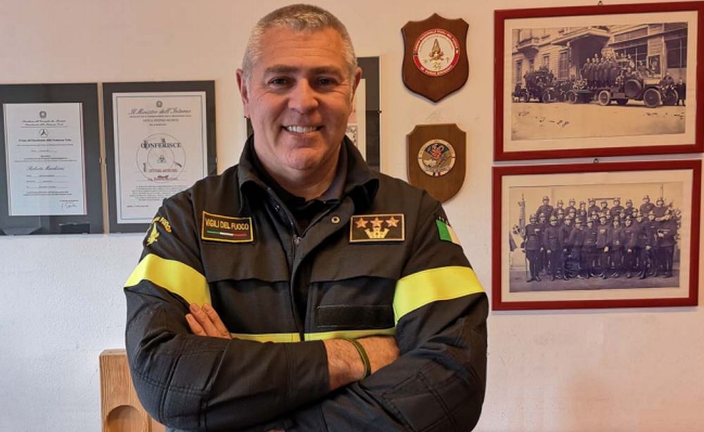 Roberto Marchioni è il nuovo comandante provinciale dei Vigili del fuoco
