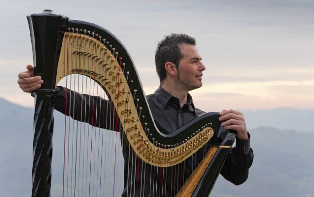 La magica arpa di Davide Burani riempie di note la Val Curone Si apre con il concerto di lunedì 24 giugno la rassegna Val Curone in Musica