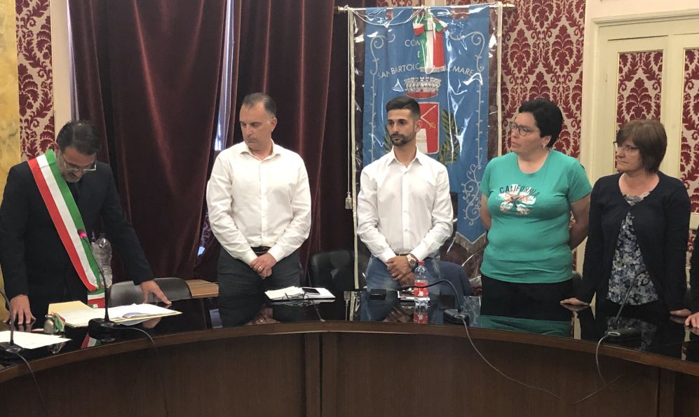 Insediata la nuova Amministrazione Comunale di San Bartolomeo al mare