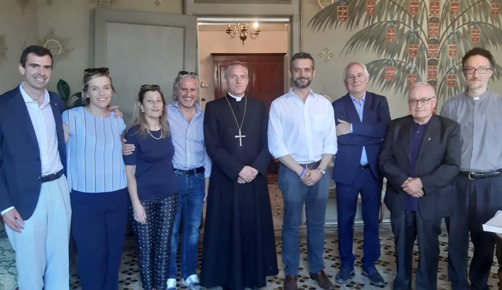 La Giunta comunale di Tortona incontra il Vescovo Vittorio Viola per continuare a lavorare per la città