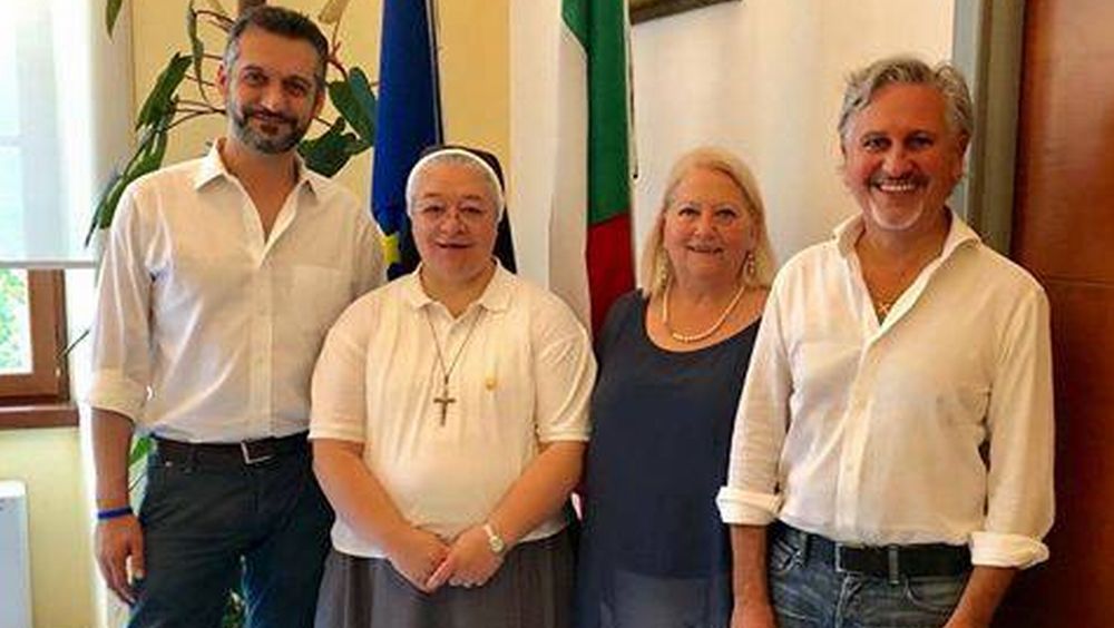 In municipio a Tortona l’incontro con suor Mabel Spagniuolo Madre Generale delle suore