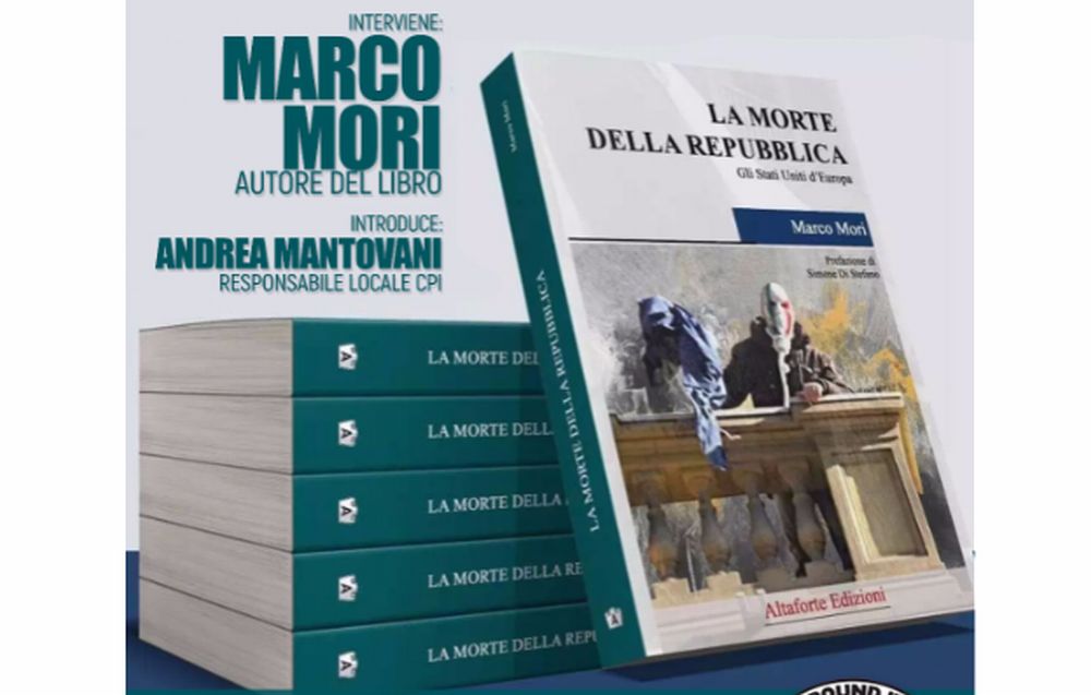Giovedì a Tortona si presenta il libro “La Morte Della Repubblica”