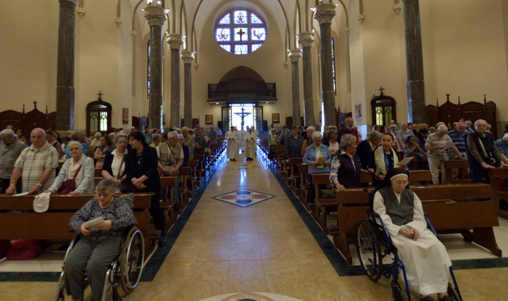 Al Santuario della Madonna della Guardia di Tortona 250 pellegrini da Genova