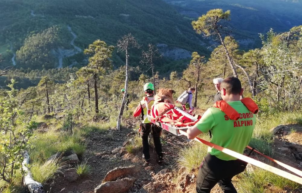 Nell’ovadese una bagnante viene  salvata dal Soccorso Alpino