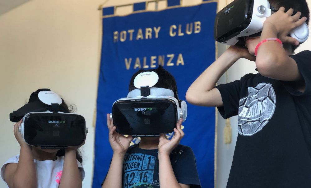 All’ospedale Infantile di Alessandria visori per la realtà virtuale grazie al Rotary
