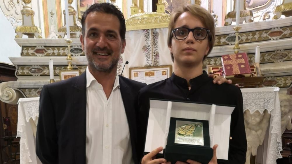 Il Rovere d’Oro al pianista 18enne genovese Lorenzo Famà