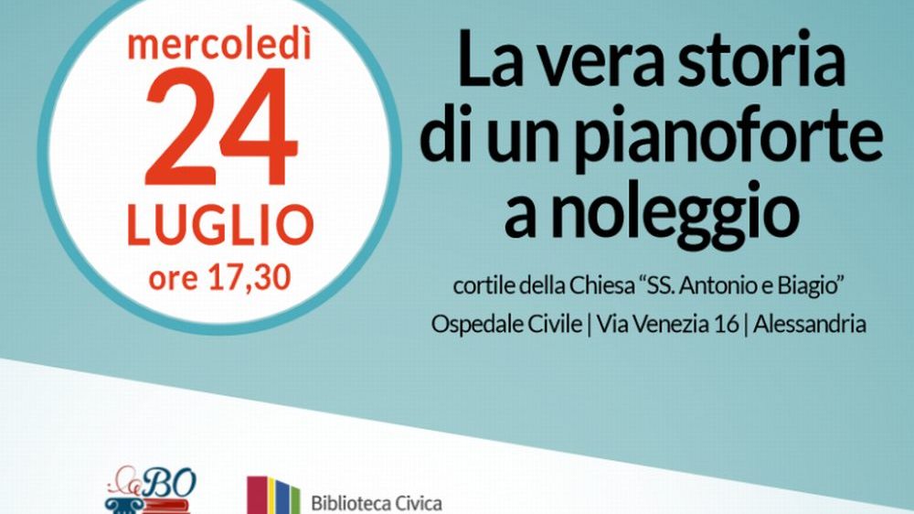 Mercoledì all’ospedale di Alessandria si presenta un libro