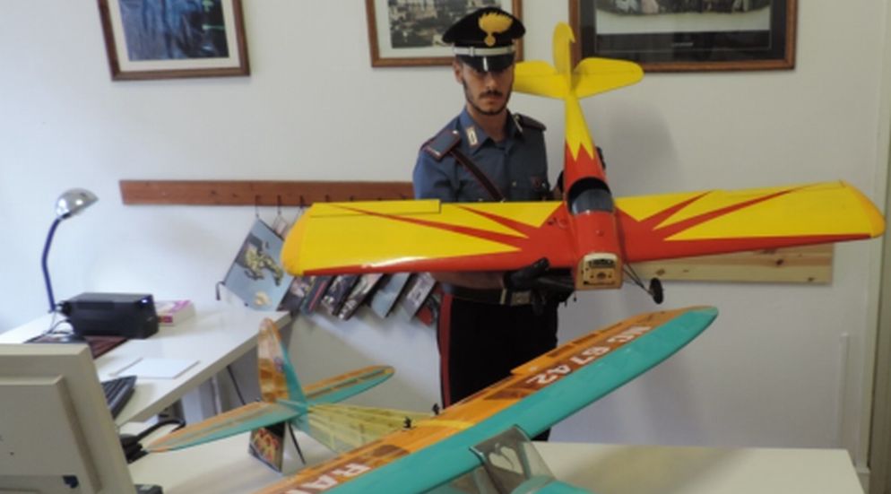 Quargnento, furto di aeromodelli: i Carabinieri recuperano la refurtiva