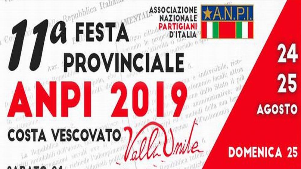 A Costa Vescovato c’è la Festa provinciale dell’Anpi