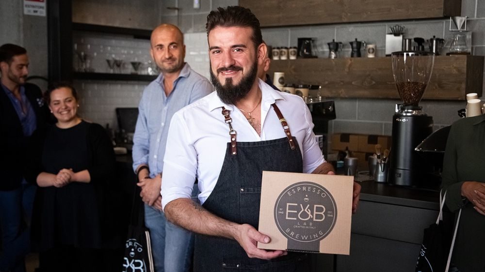 Andrea Panizzardi del bar Fortuna di Casalnoceto ha vinto il Moka Challenge Italia