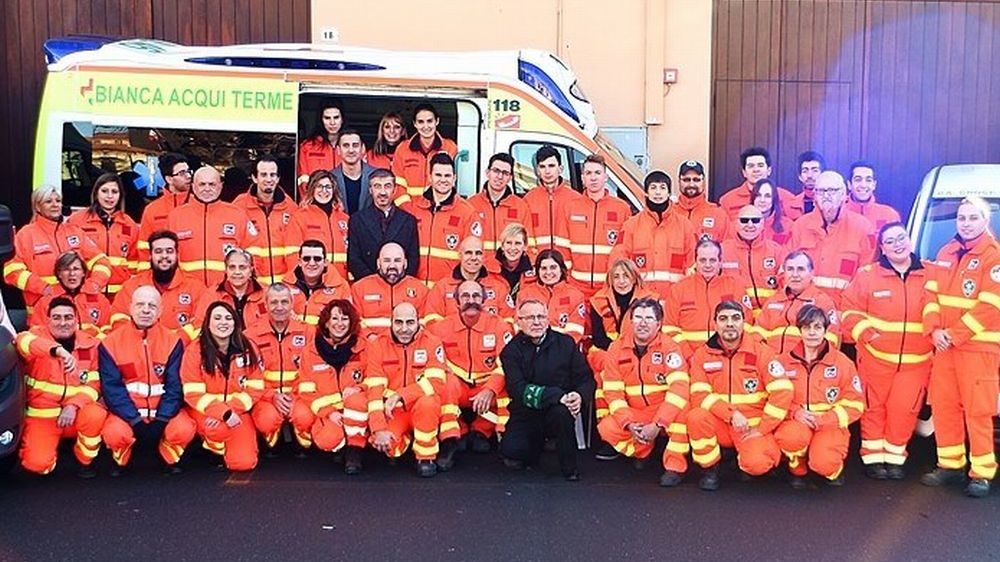 La Croce Bianca di Acqui terme festeggia 100 anni di attività