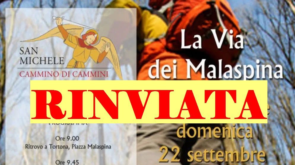 Rinvata a Domenica 29 l’inaugurazione della via dei Malaspina a Tortona