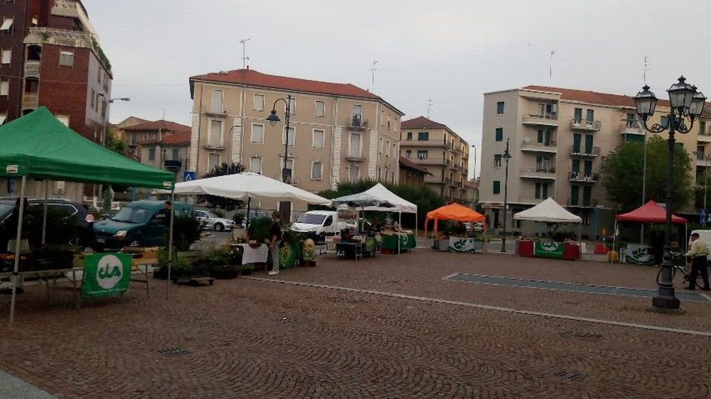 Il mercato di Borgo Città nuova di Confagricoltura e Cia Alessandria