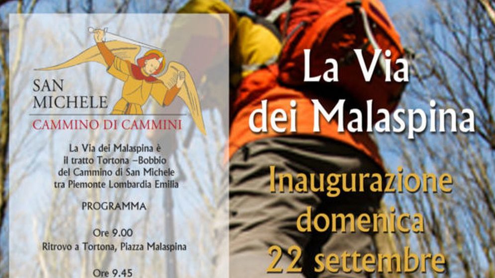 Domenica a Tortona si inaugura il Cammino di San Michele sulla via dei Malaspina a piedi o in bici, con degustazioni e…..