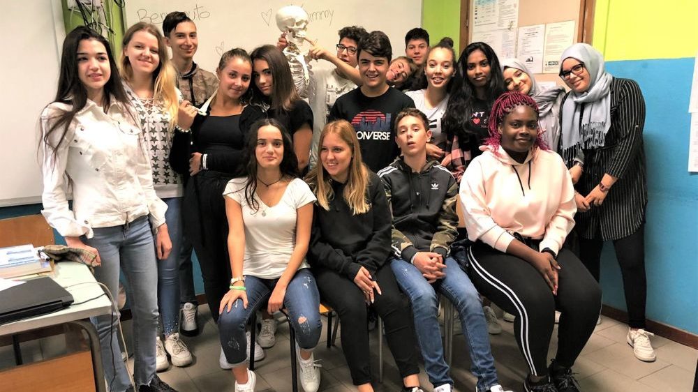 Al Marconi di Tortona gli studenti hanno trovato uno scheletro nell’aula