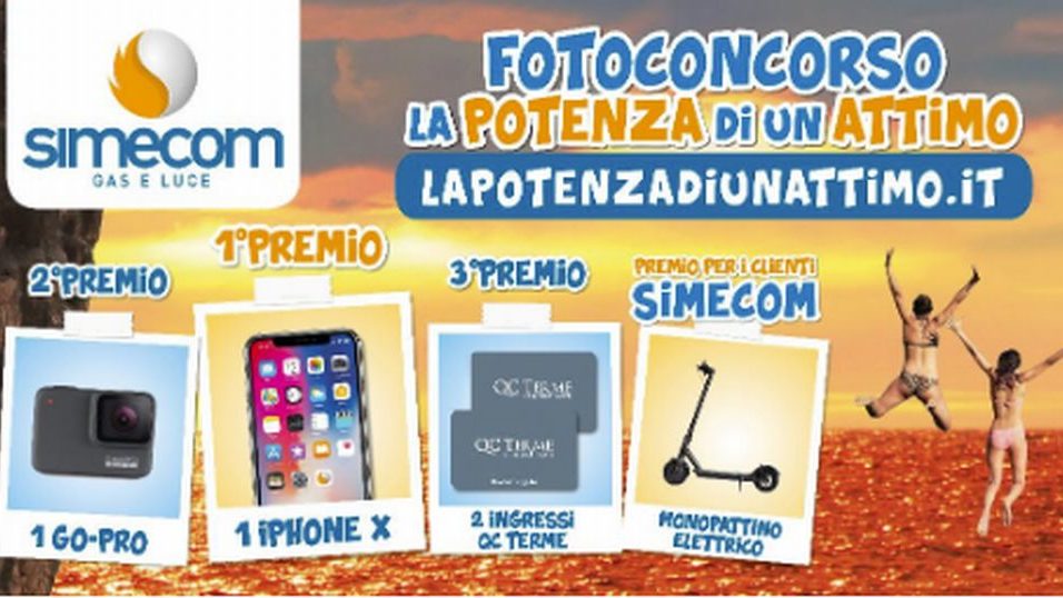 La Potenza di un attimo, il concorso fotografico di Simecom Gas e Luce a cui possono partecipare tutti