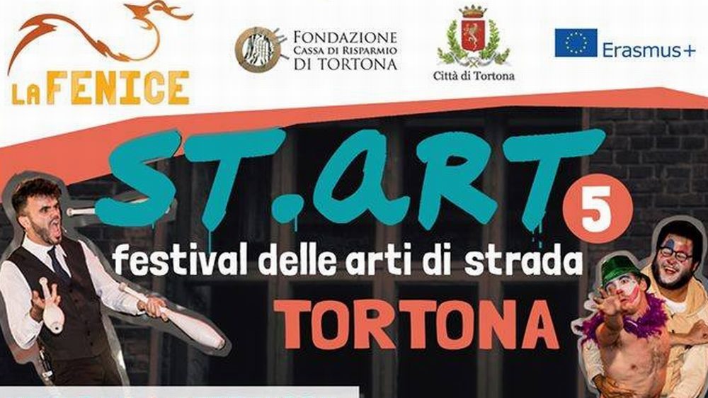La Fondazione Cassa di Risparmio di Tortona finanzia il festival degli artisti di strada in programma da Venerdì 6