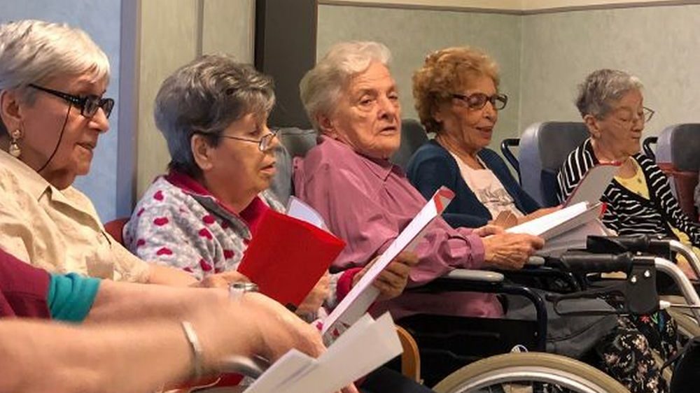 Un corso vocalità Residenza Anziani Valenza