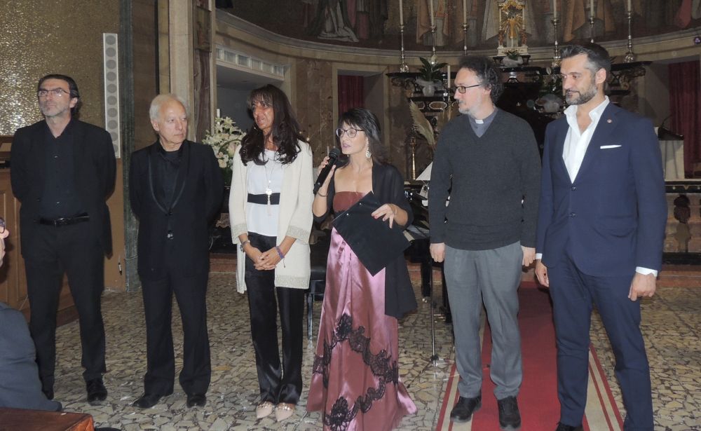 San Matteo strapiena per “In Perosi memoriam” inaugurata con musiche anche di Paolo Padrini. Le immagini