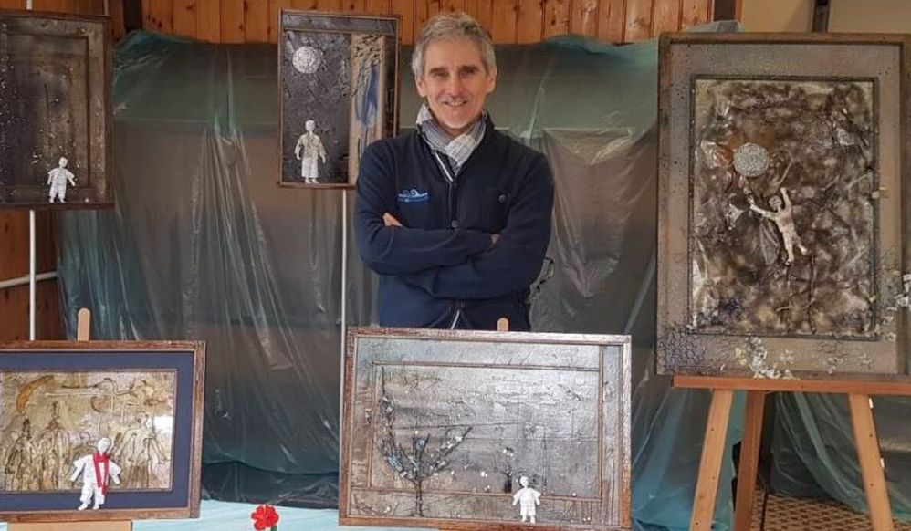 Il tortonese Fabrizio Falchetto espone ad Alessandria in una rassegna molto particolare