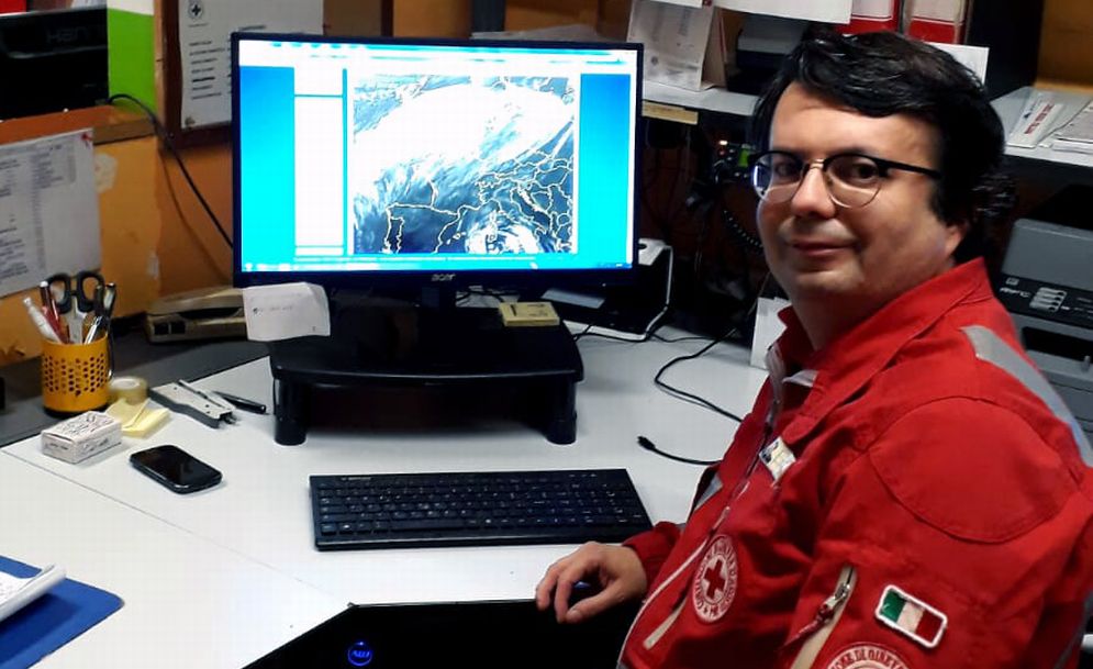 Partono da Mauro Grazioli,  volontaria di Voghera le previsioni del tempo usate dalla provincia di Pavia