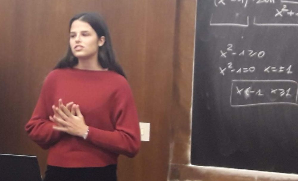 La giovane tortonese Francesca Carmine del Peano premiata a Pavia