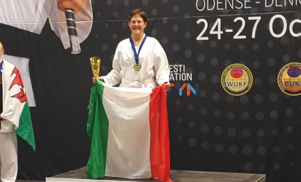 Laura Ferrari di Acqui Terme campionessa europea di karate. Lucchini: «Grande soddisfazione»