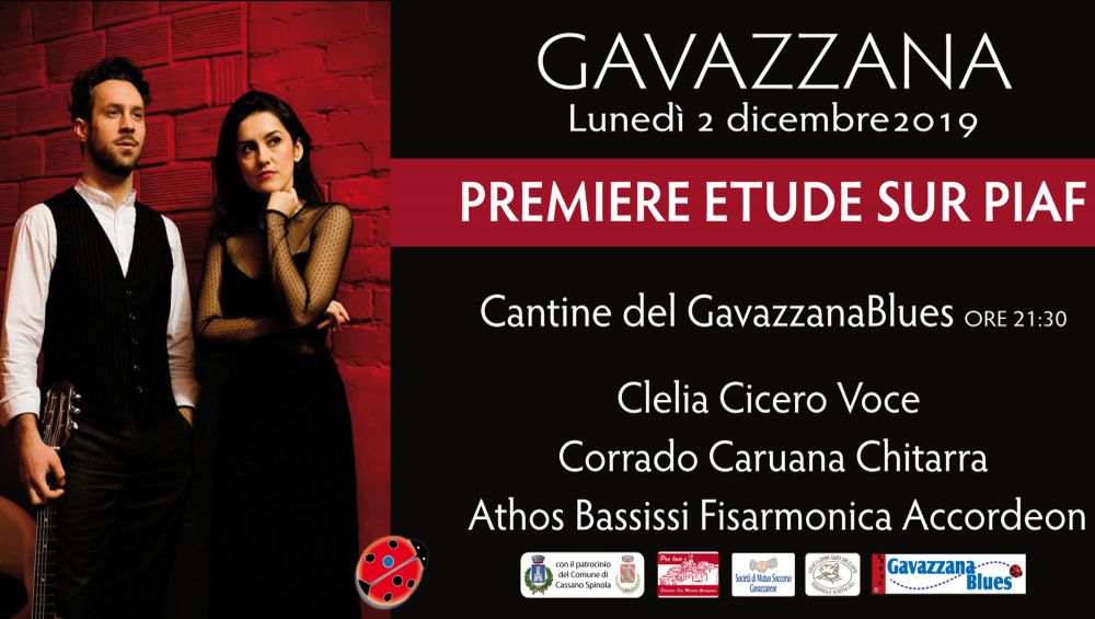 A Gavazzana Lunedì un concerto blues