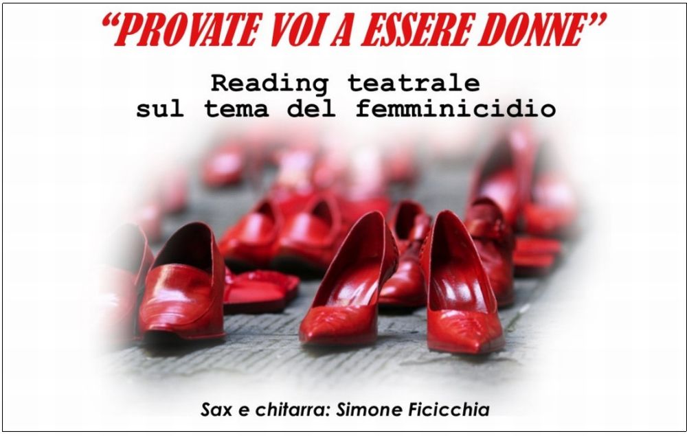 Lunedì alla sede del PD di Tortona un evento teatrale ad ingresso libero sul tema del femminicidio