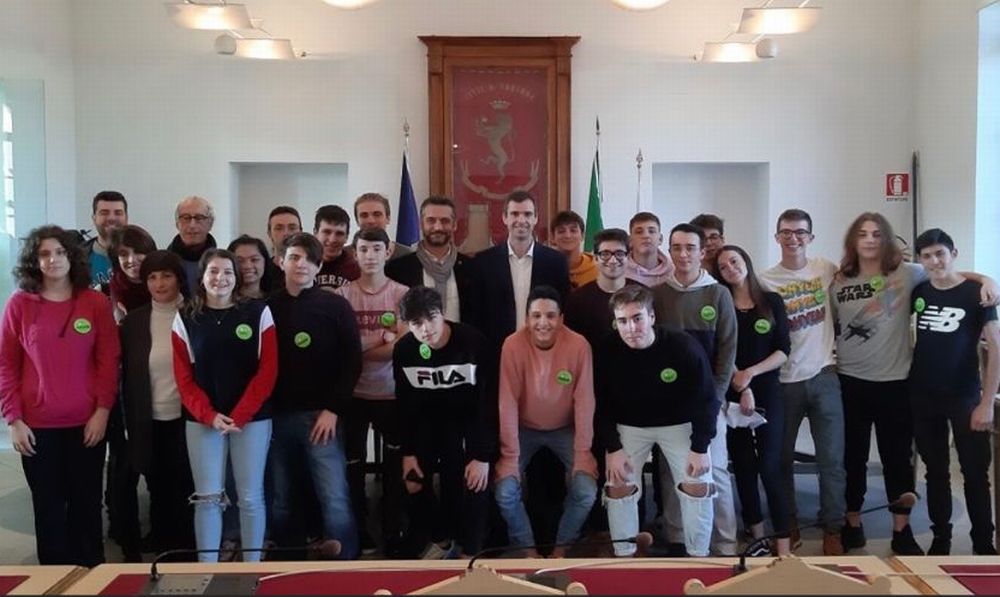 Tanti giovani hanno visitato il municipio di Tortona grazie alle mattinate d’inverno organizzate dal FAI