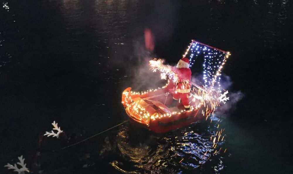 A Imperia i doni arrivano dal mare: il 24 dicembre torna Babbo Natale Sub