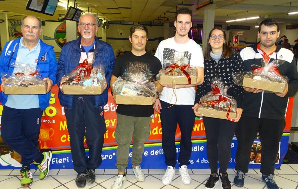 Bowling a Diano Marina, a Domenico Mazzilli la Caffè il Chicco Cup