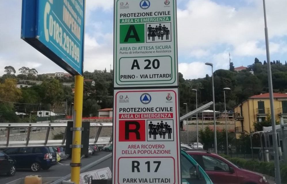 Protezione Civile, nuova cartellonistica e incontri con le scuole a Imperia