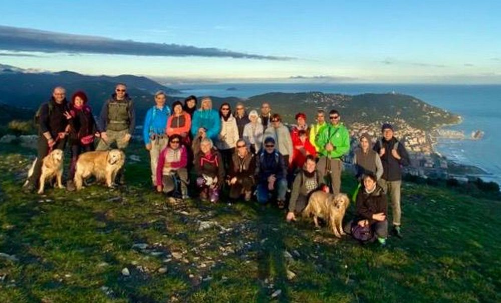 “Sui sentieri del Golfo”, ben 25 partecipanti per l’Anello di Chiappa