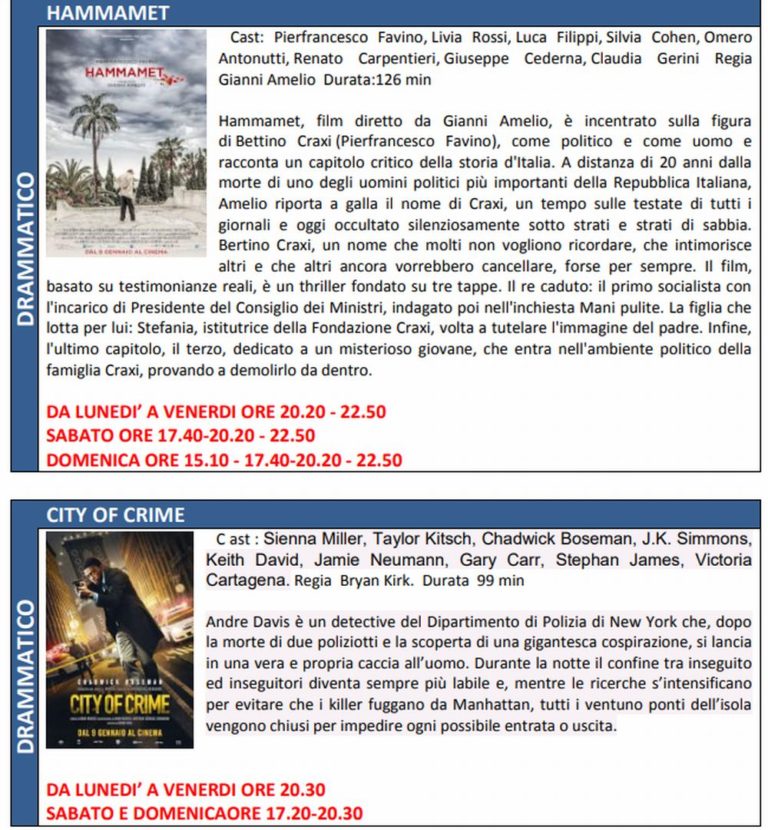 Cinema Fiumefreddo Film Oggi E Gli Orari
