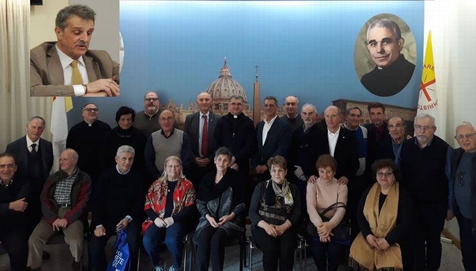 Il Tortonese Mauro Sala presidente Nazionale degli ex allievi di Don Orione a Roma