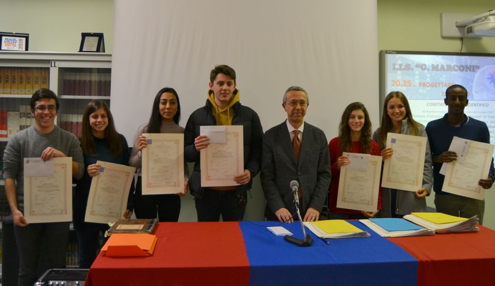 Al Marconi premiati gli studenti tortonesi più bravi