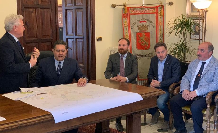 Piana a Ventimiglia con Toti per valorizzare il Ponente Ligure