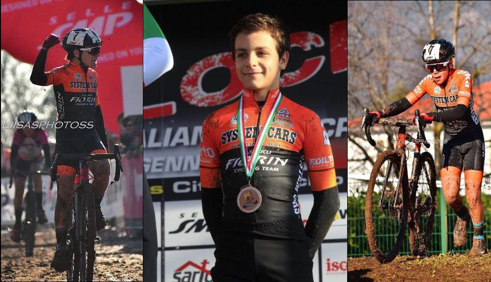 Tommaso Bosio, 13 anni di Tortona, conquista la medaglia di bronzo ai Campionati Italiani di Ciclocross