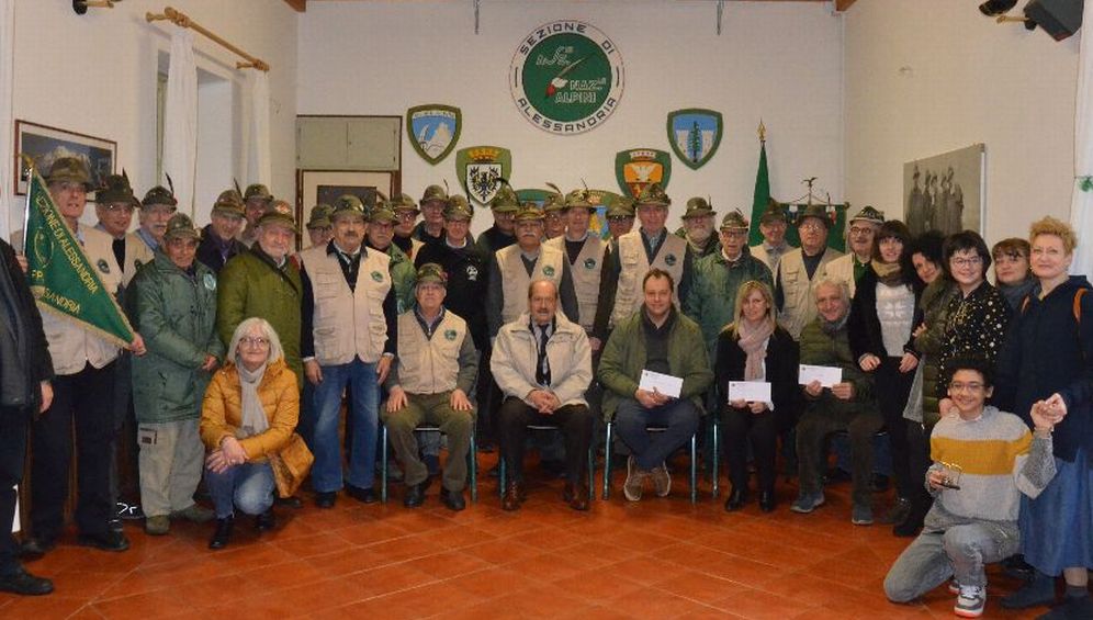 Gli alpini aiutano le associazioni alessandrine