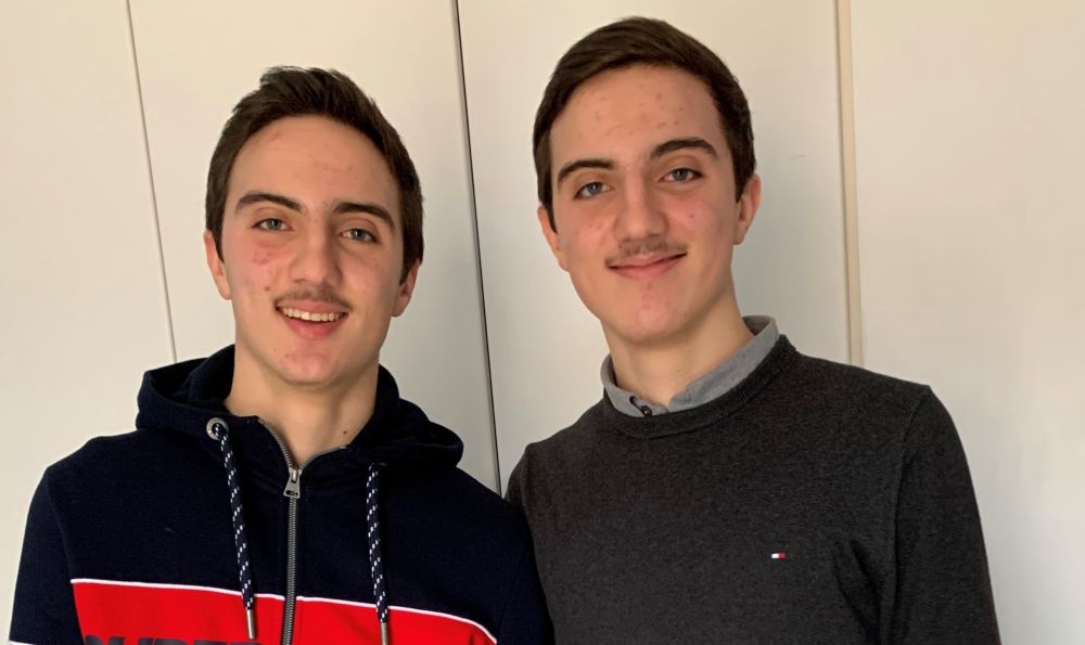 Lorenzo e Giacomo Denicolò del Liceo Peano di Tortona vincono due “Premi di Studio”