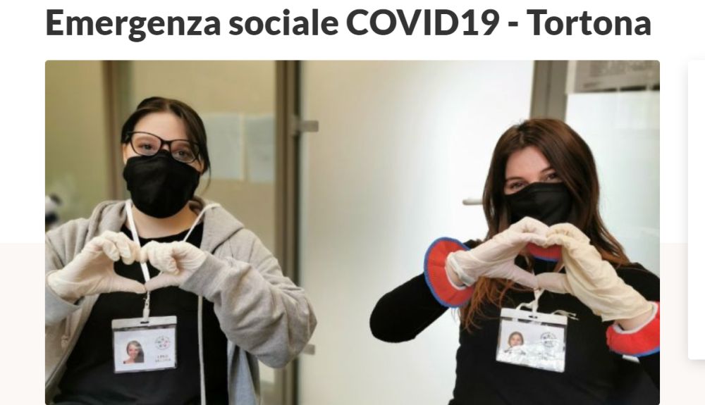 A Tortona una raccolta fondi per le persone che hanno perso il lavoro o sono state costrette ad interromperlo