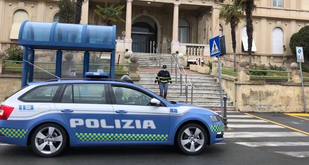 Grave incidente a Ventimiglia, interviene la Polstrada