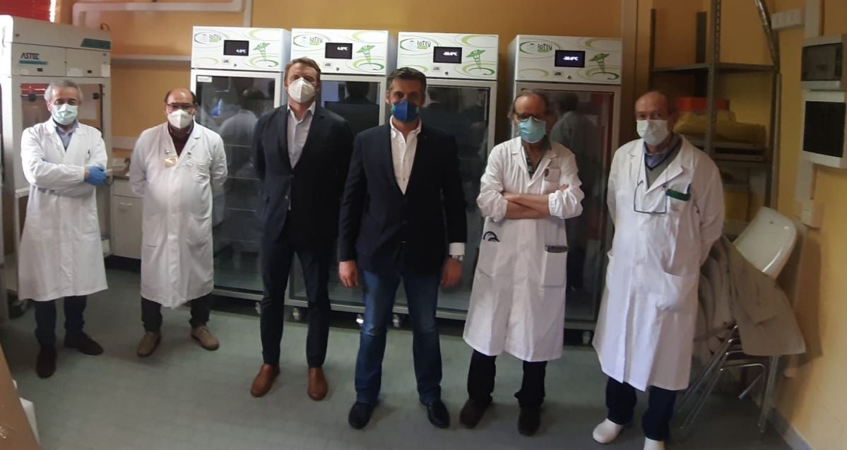 Consegnata l’attrezzatura, l’ospedale di Tortona adesso può fare 400 tamponi al giorno. Soddisfatto il Sindaco