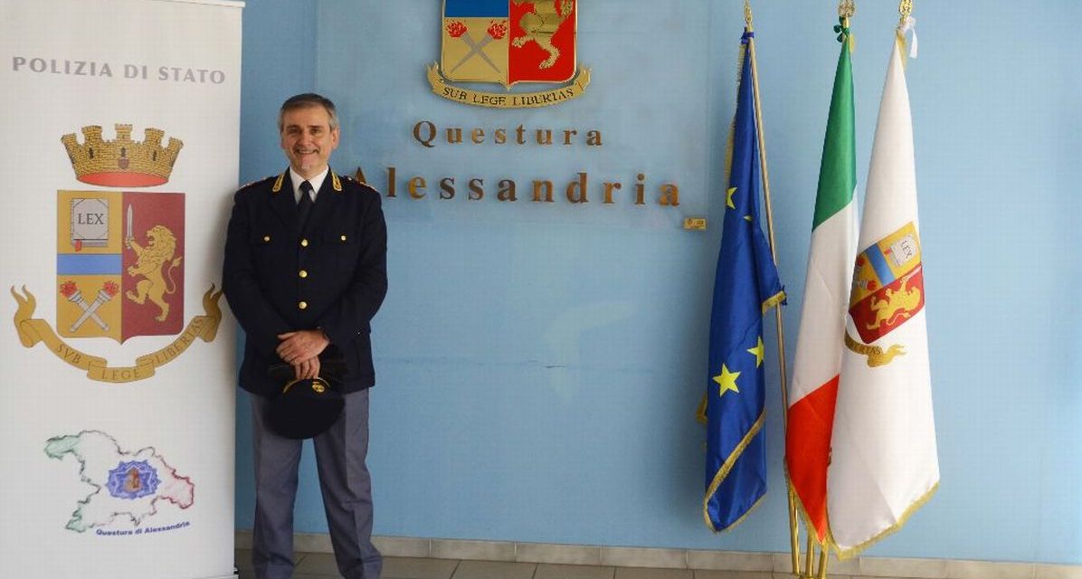 La Polizia di Alessandria ha un nuovo Commissario, è Alessandro Luisi