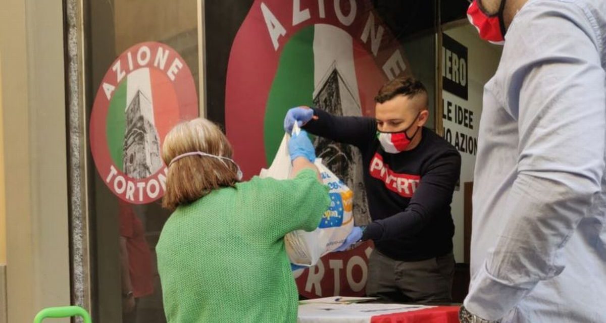 Azione Tortona continua a fare del bene e ha distribuito nuovi pacchi alimentari alle famiglie bisognose
