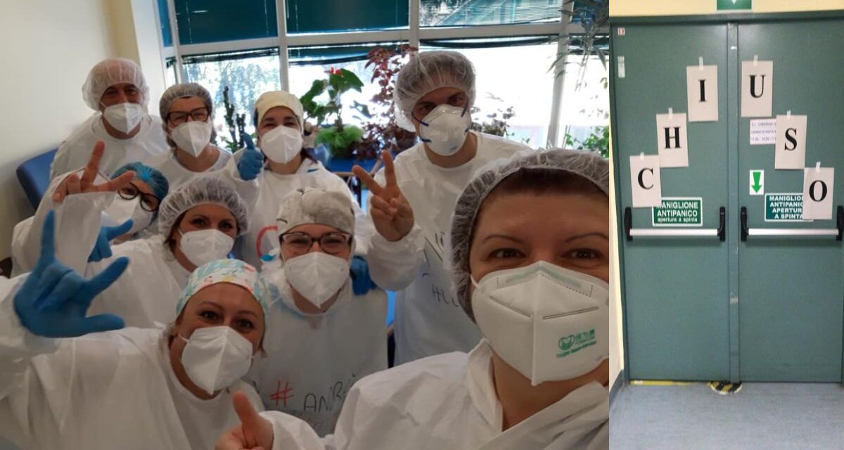 Finalmente chiuso un reparto Covid a Tortona, l’ospedale inizia una nuova vita