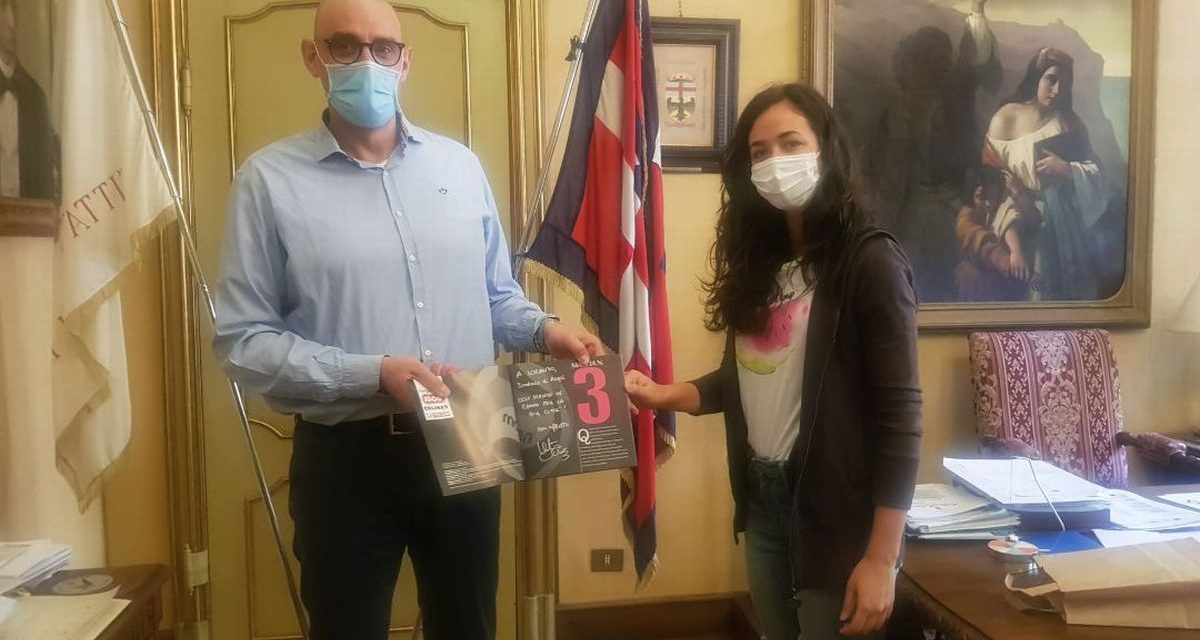 Il Sindaco di Acqui Terme ha incontrato Letizia Camera, campionessa europea di pallavolo